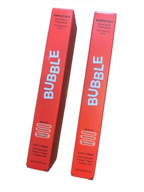 Bubble Bundle | Two Knock Out Acne Spot Treatment Sticks Dermatologist Tested 2